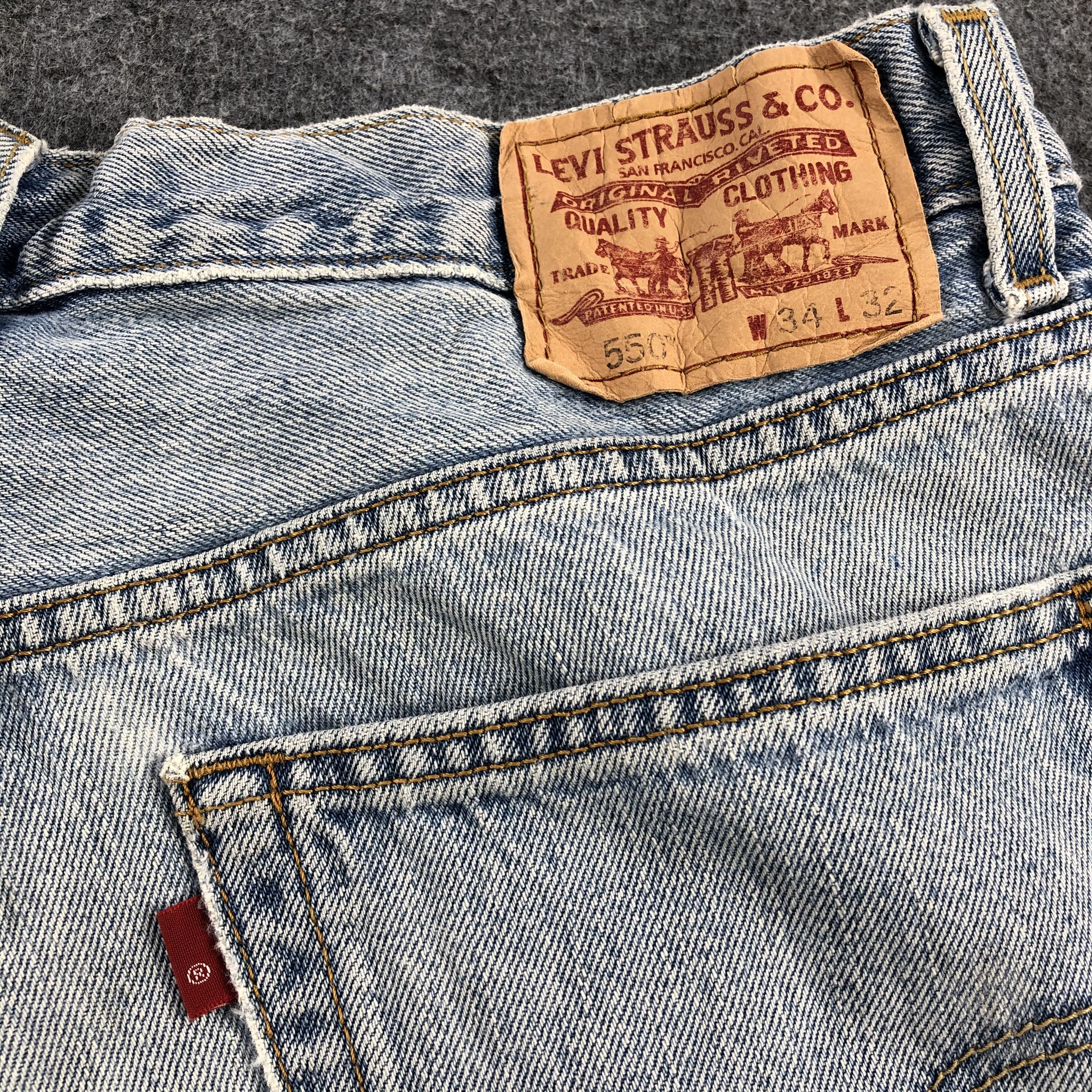 Levi's Vintage Levis 550 Jeans-JM1151 Size US 34 / EU 50 - 7 Thumbnail
