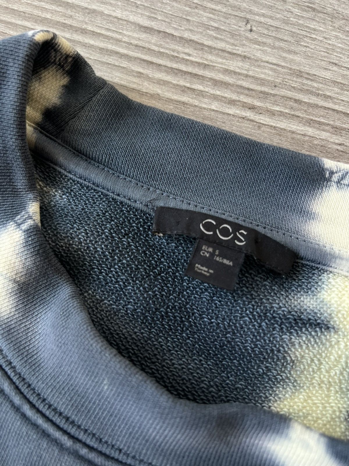 Cos × Other ‼️Cos Oversize Tie Die Monolite Pront Cotton Sweatshirt ‼️ Size US S / EU 44-46 / 1 - 14 Thumbnail