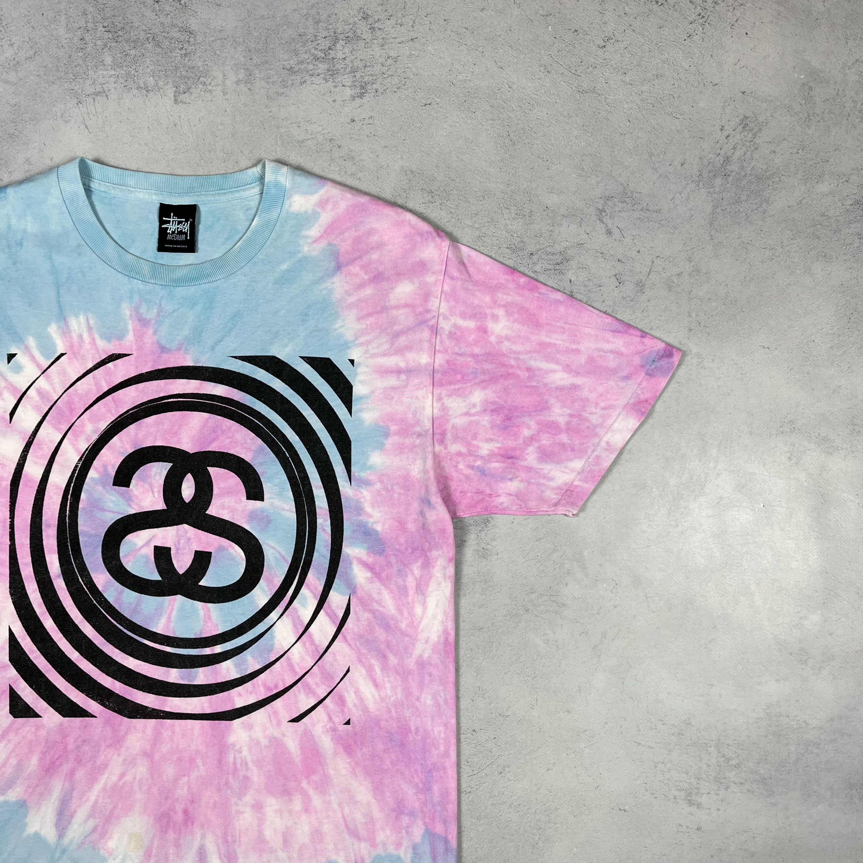 Stussy Vintage Stussy Big Logo SS Tie-Dye T Shirt 00’s Size US M / EU 48-50 / 2 - 3 Thumbnail