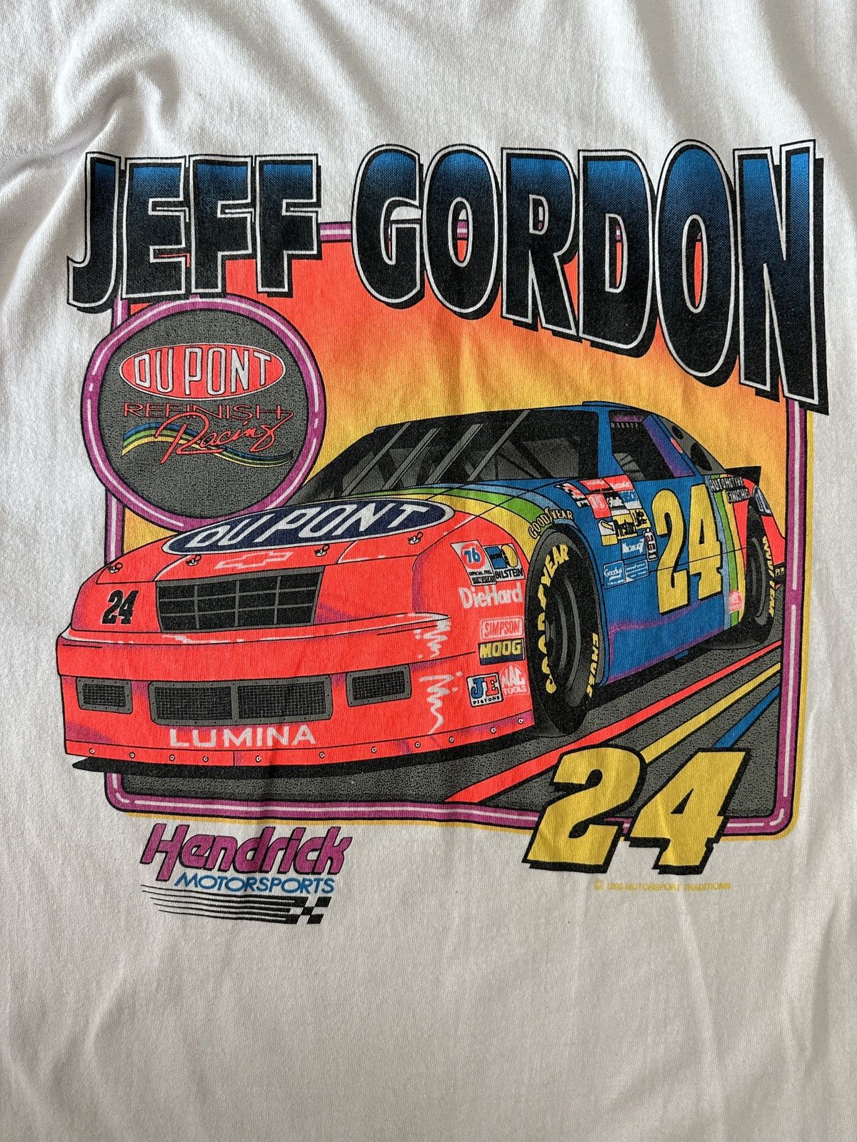 Hanes Vintage Jeff Gordon NASCAR T-Shirt – 1998 – Made in US – XXL Size US XXL / EU 58 / 5 - 2 Thumbnail
