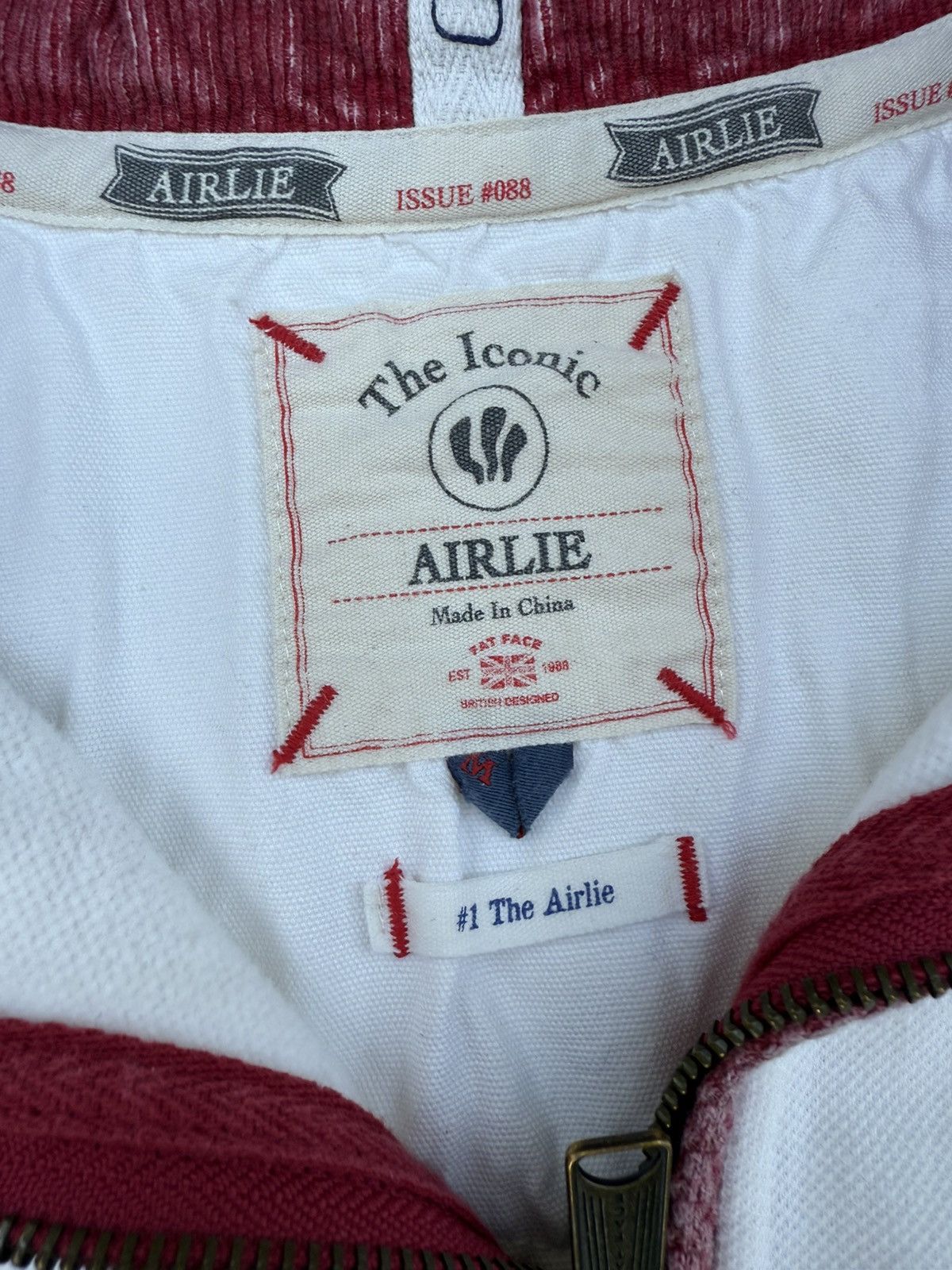 FatFace FatFace England Quarter Zip Size US L / EU 52-54 / 3 - 5 Thumbnail