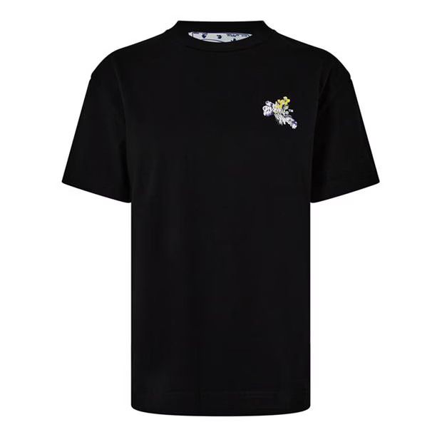 Off-White o1g2r1mq1224 T-Shirts in Black Size S / US 4 / IT 40 - 1 Thumbnail