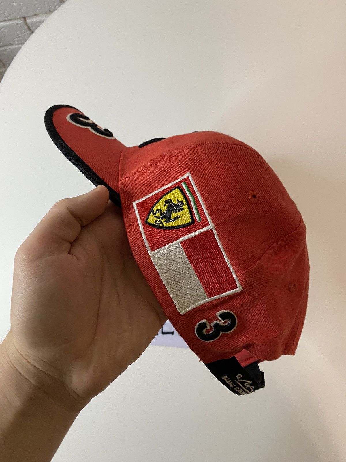 Vintage Dekra vintage NO 3 Ferrari Michael Schumacher 1998 cap hat Size ONE SIZE - 5 Thumbnail