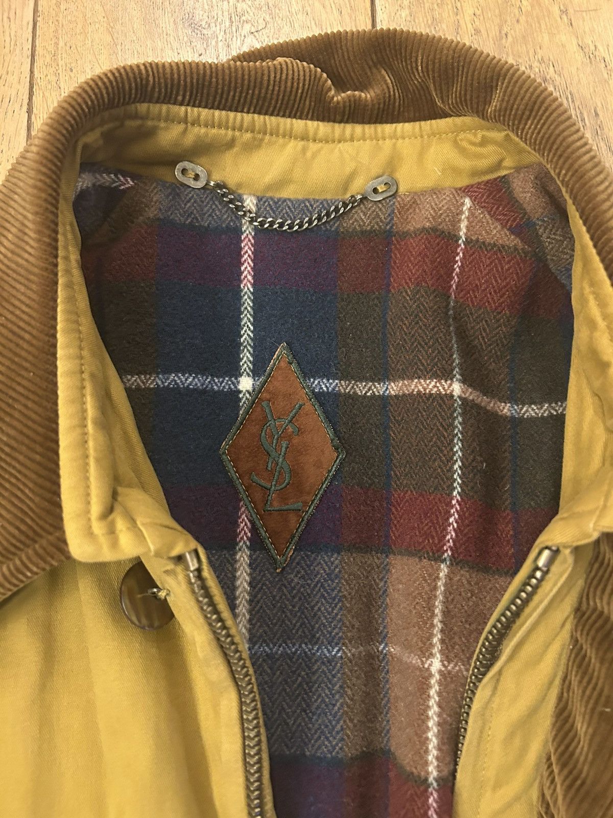 Yves Saint Laurent Mustard Vintage YSL Jacket Size US XL / EU 56 / 4 - 2 Thumbnail