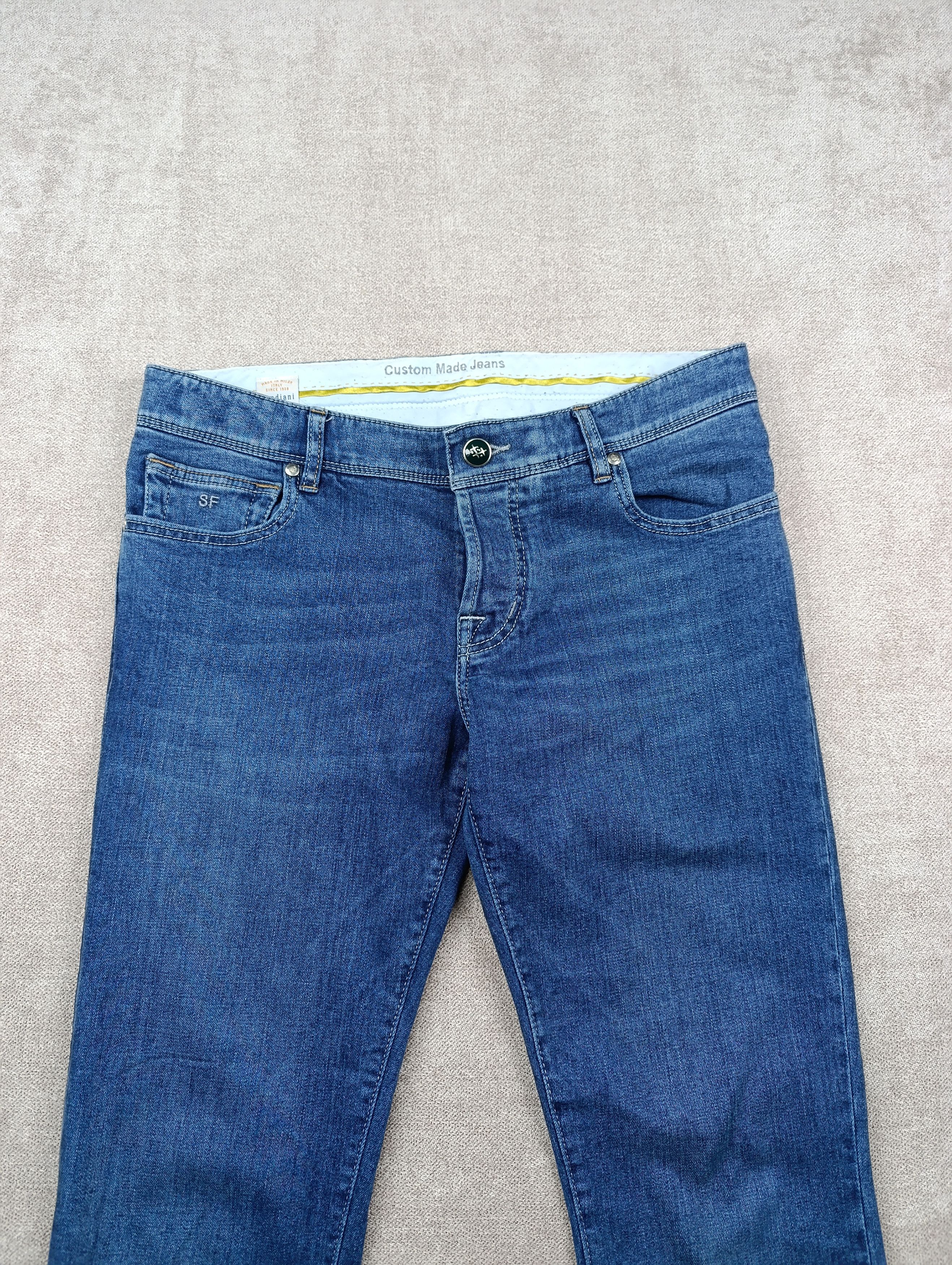 CUSTOM MADE JEANS CANDIANI DENIM MENS SLIM FIT