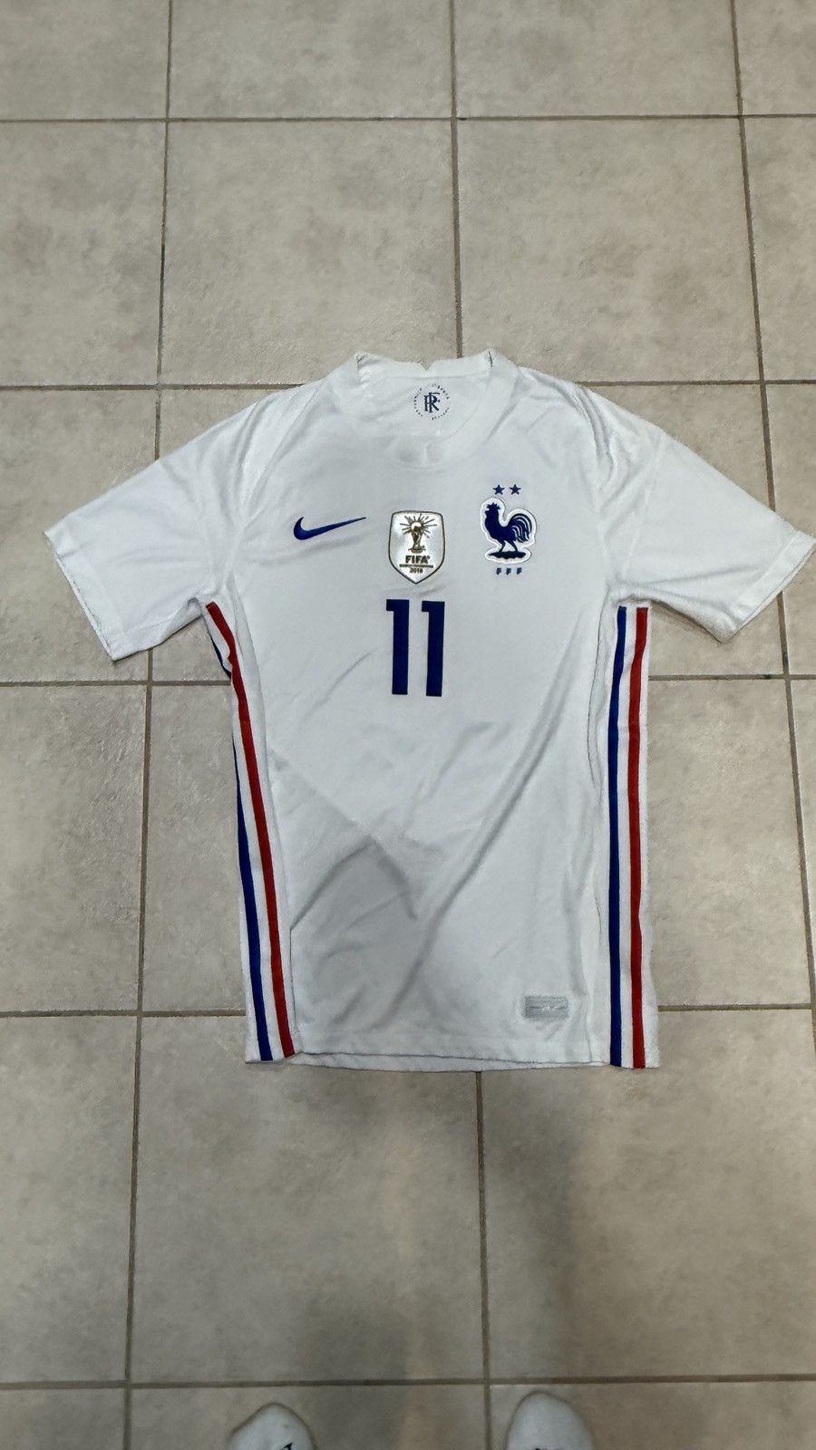 Nike 2021 Euro Dembele France Away Jersey Size US S / EU 44-46 / 1 - 2 Thumbnail