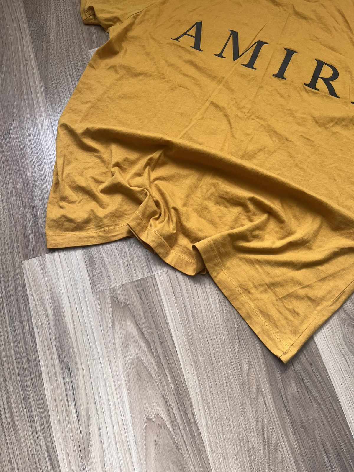 Amiri Y2K AMIRI T SHIRT DOUBLE LOGO DRILL Size US XL / EU 56 / 4 - 8 Thumbnail