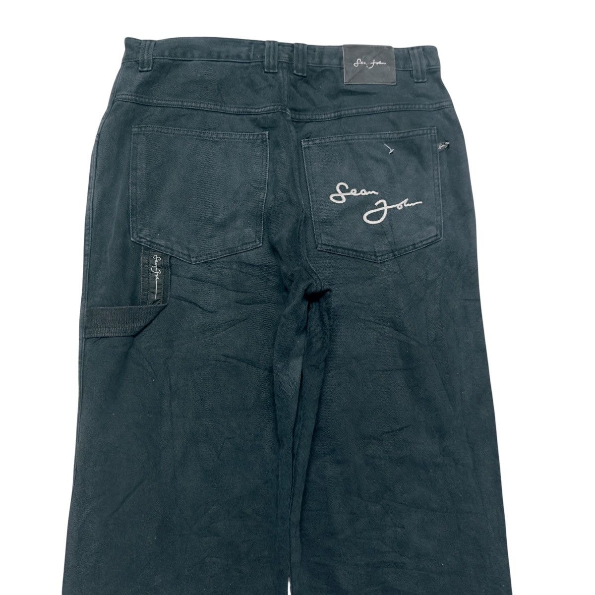 Sean John Vintage Sean John Black Denim Baggy Jeans Size US 36 / EU 52 - 9 Thumbnail