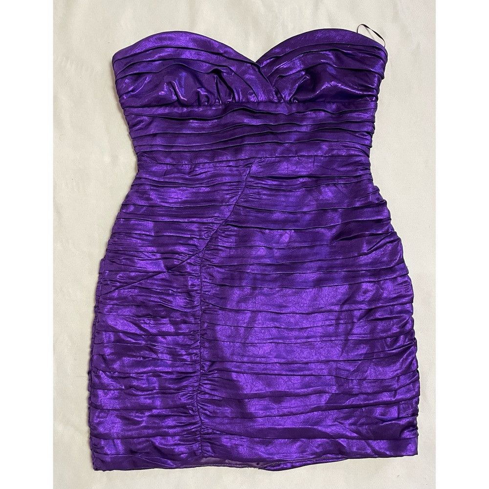 Zara NWT Zara Purple Draped Dress Size M Size M / US 6-8 / IT 42-44 - 6 Thumbnail