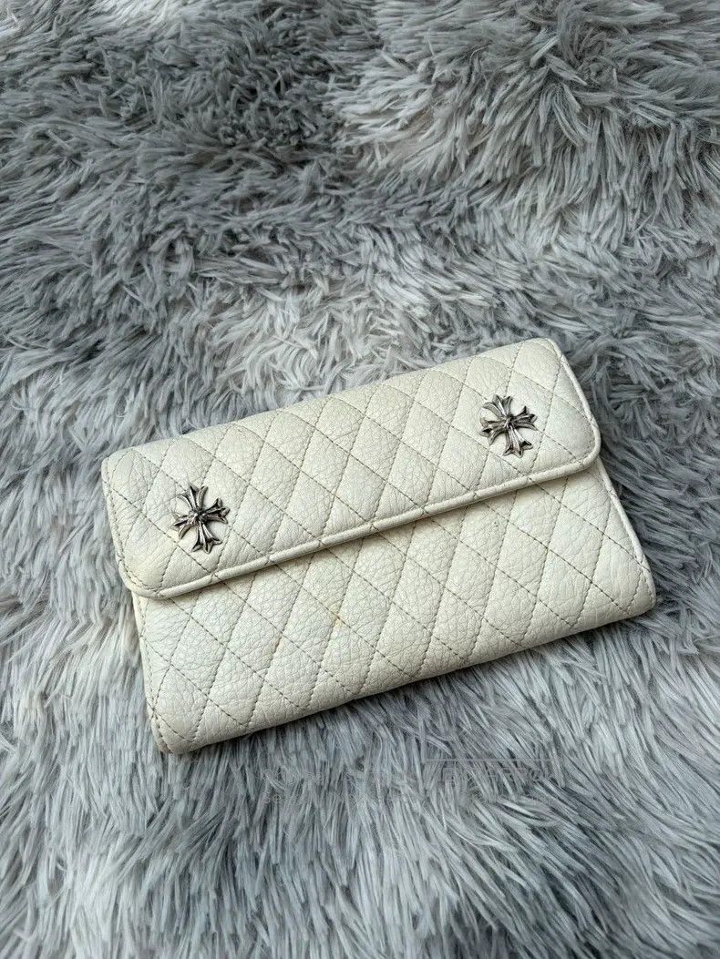 Chrome Hearts CHROME HEARTS White double cross leather bag Size ONE SIZE - 1 Thumbnail