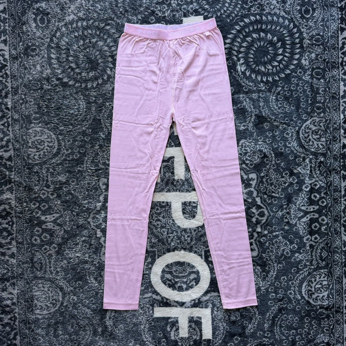 Chrome Hearts CHROME HEARTS HORSESHOE LEGGINGS PINK Size 30" / US 8 / IT 44 - 1 Thumbnail