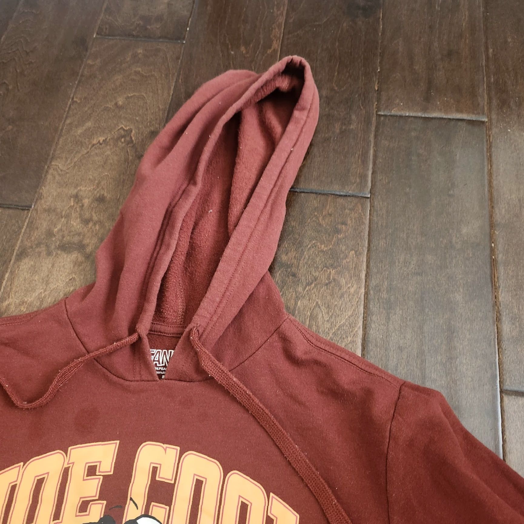 Peanuts Peanuts Snoopy Joe Cool Hoodie Mens Medium Maroon Pullover Cartoon Gift Ideas Socks? Size US M / EU 48-50 / 2 - 5 Thumbnail