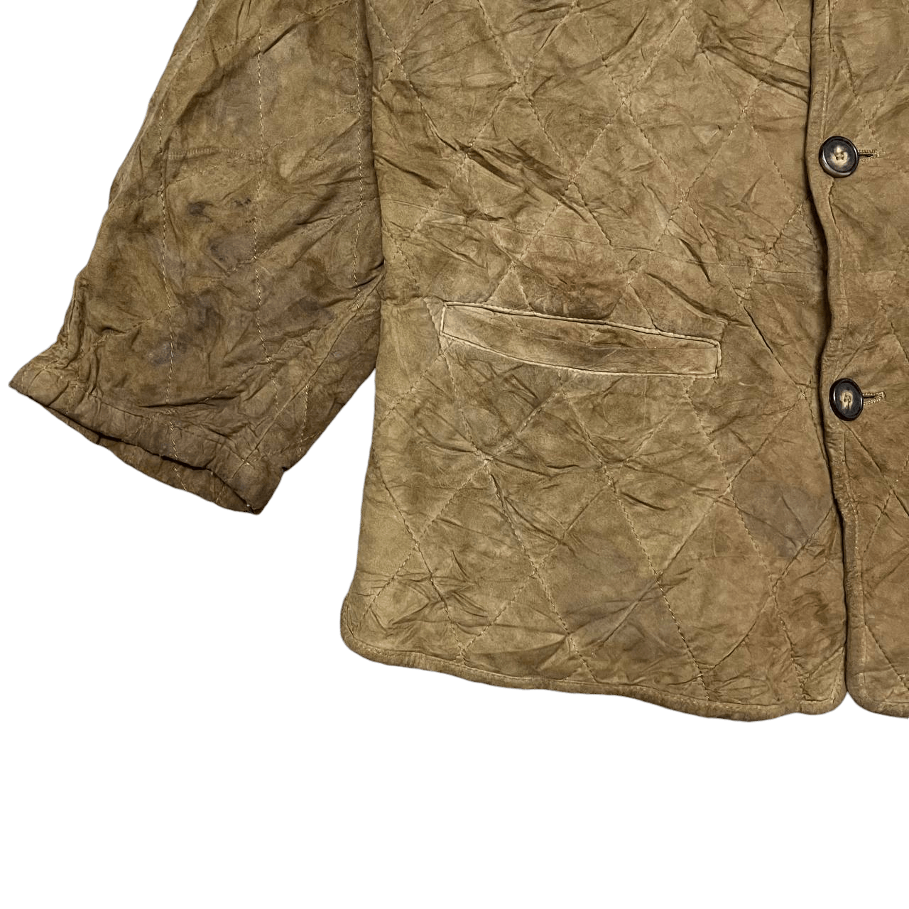 Wilkes Bashford Vintage Wilkes Bashford Quilted Leather Jacket Size US L / EU 52-54 / 3 - 4 Thumbnail