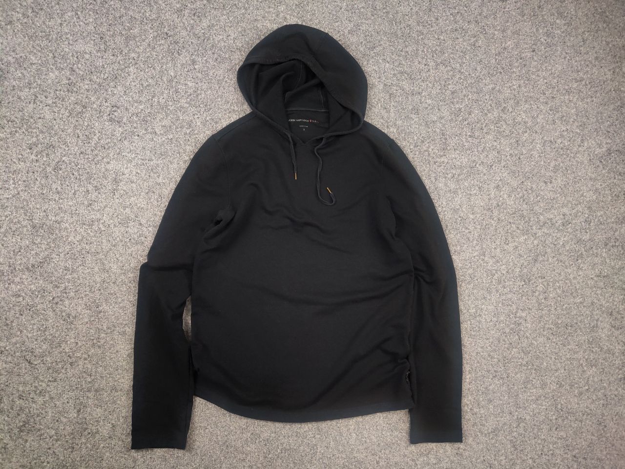 John Varvatos John Varvatos USA Design Black Cotton Blend Hoodie Vintage Size US S / EU 44-46 / 1 - 8 Thumbnail