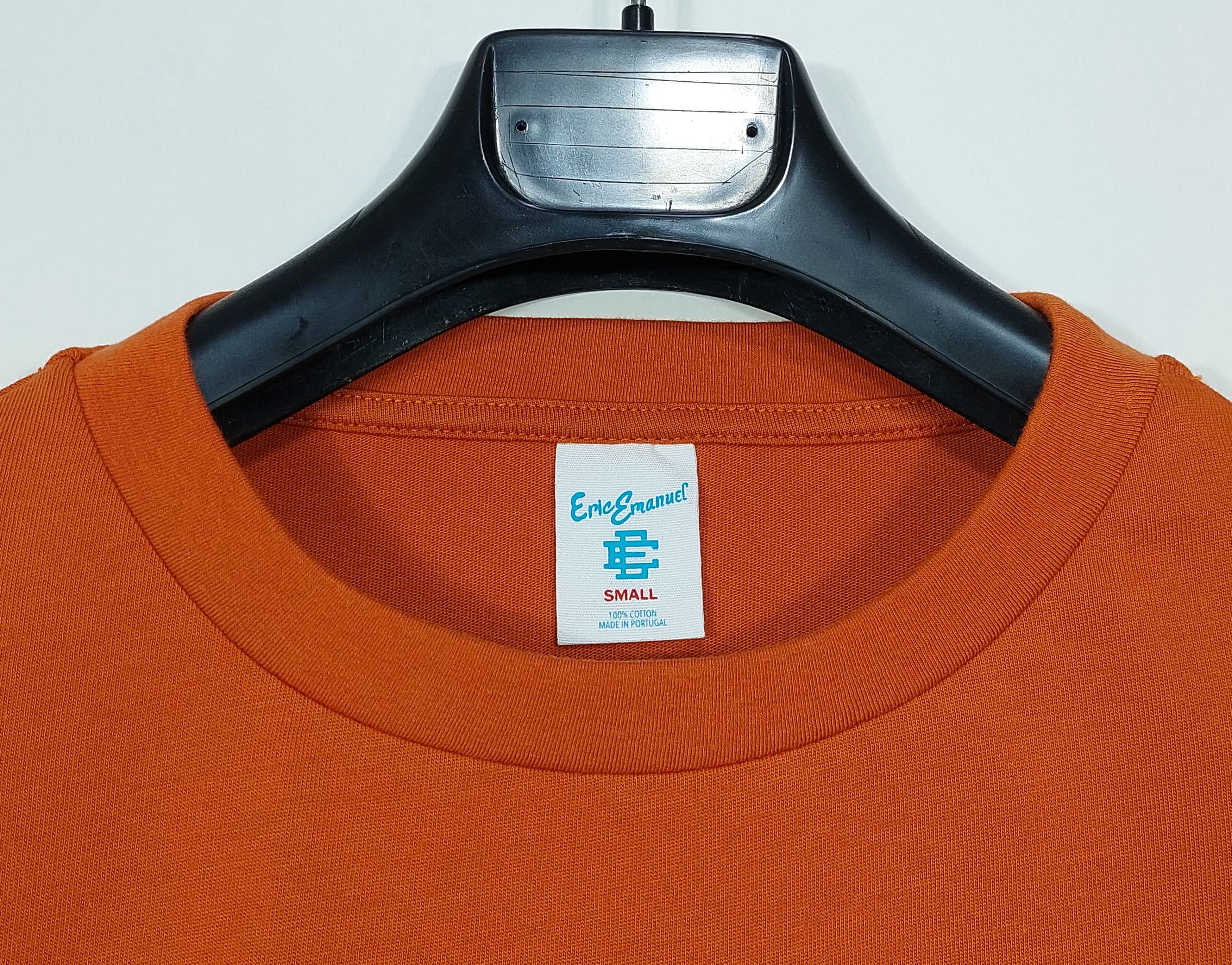 Eric Emanuel EE short sleeve tshirt - burnt orange S Size US S / EU 44-46 / 1 - 2 Thumbnail