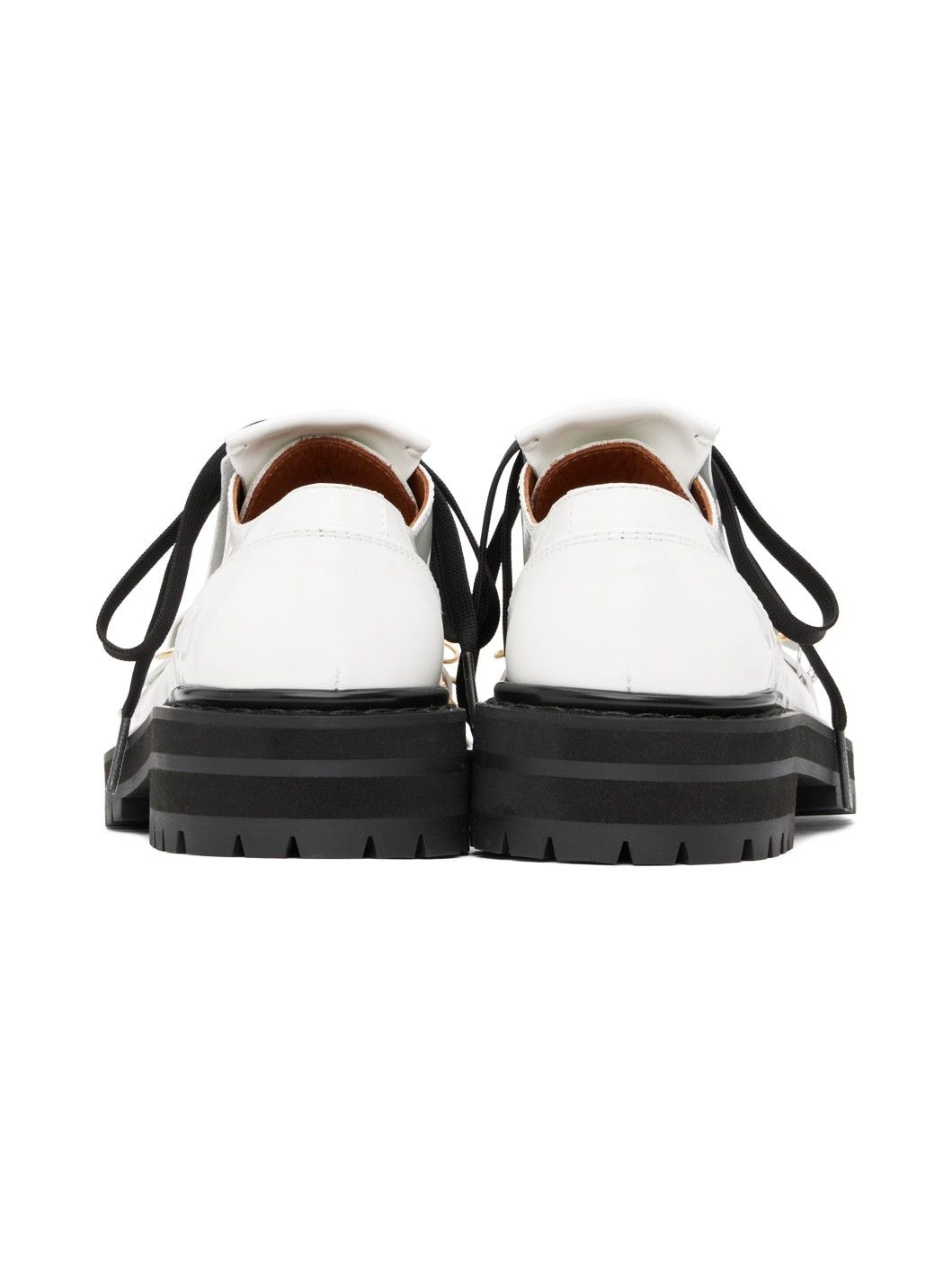 Marni o1f1d3z0525 Dada Derbys Shoes in White Size US 9 / IT 39 - 2 Thumbnail