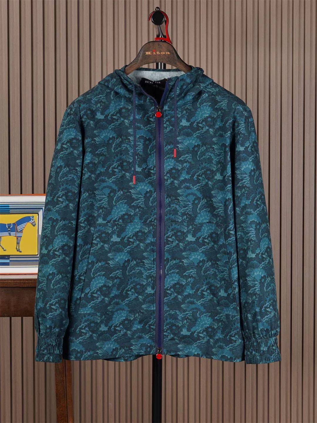 Kiton Kiton Cotton Hooded Jacket for Casual Wear Size US M / EU 48-50 / 2 - 1 Thumbnail