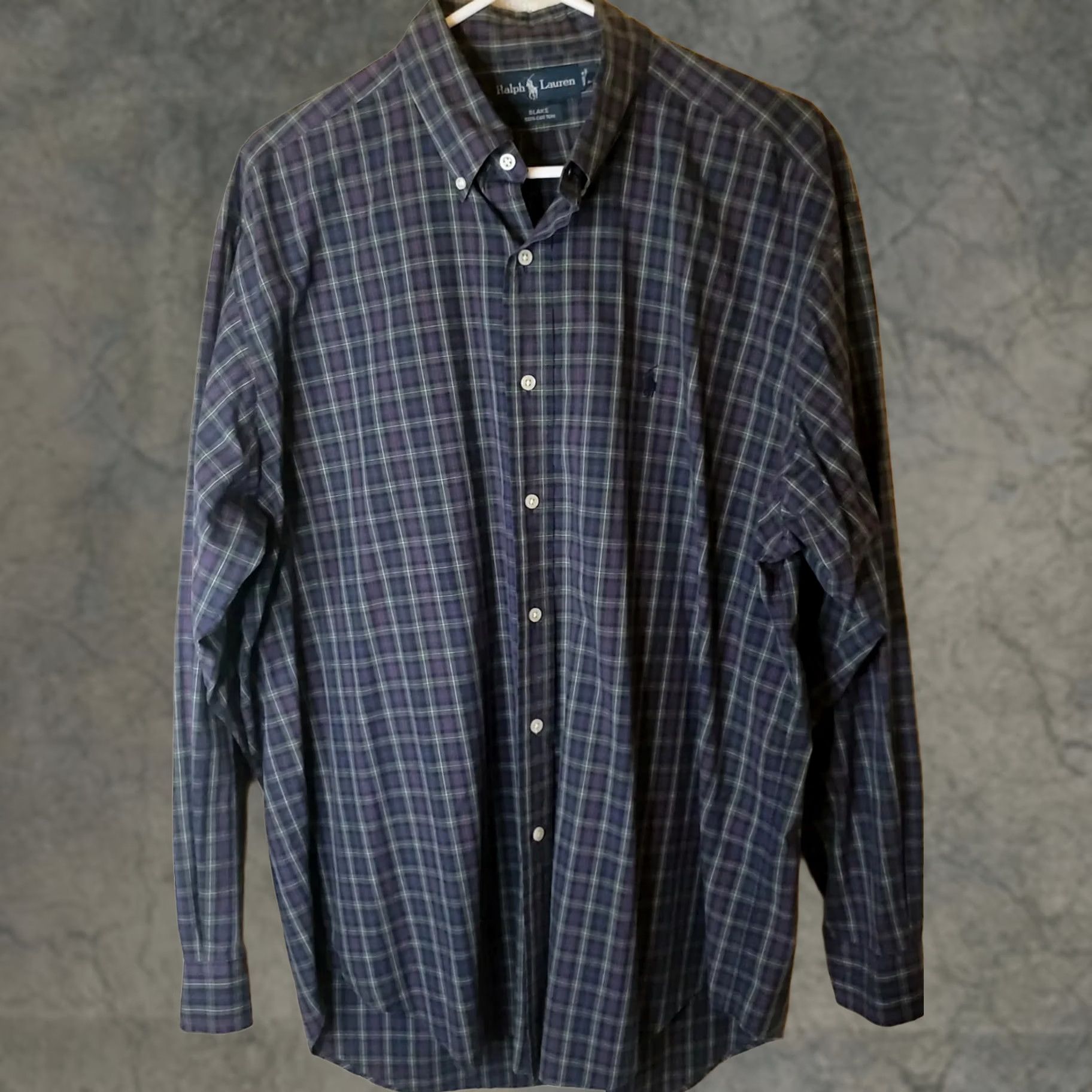 Polo Ralph Lauren Polo Ralph Lauren Blake Button Up Shirt Men's L Long Sleeve Plaid Blue Green Red Size US L / EU 52-54 / 3 - 1 Thumbnail