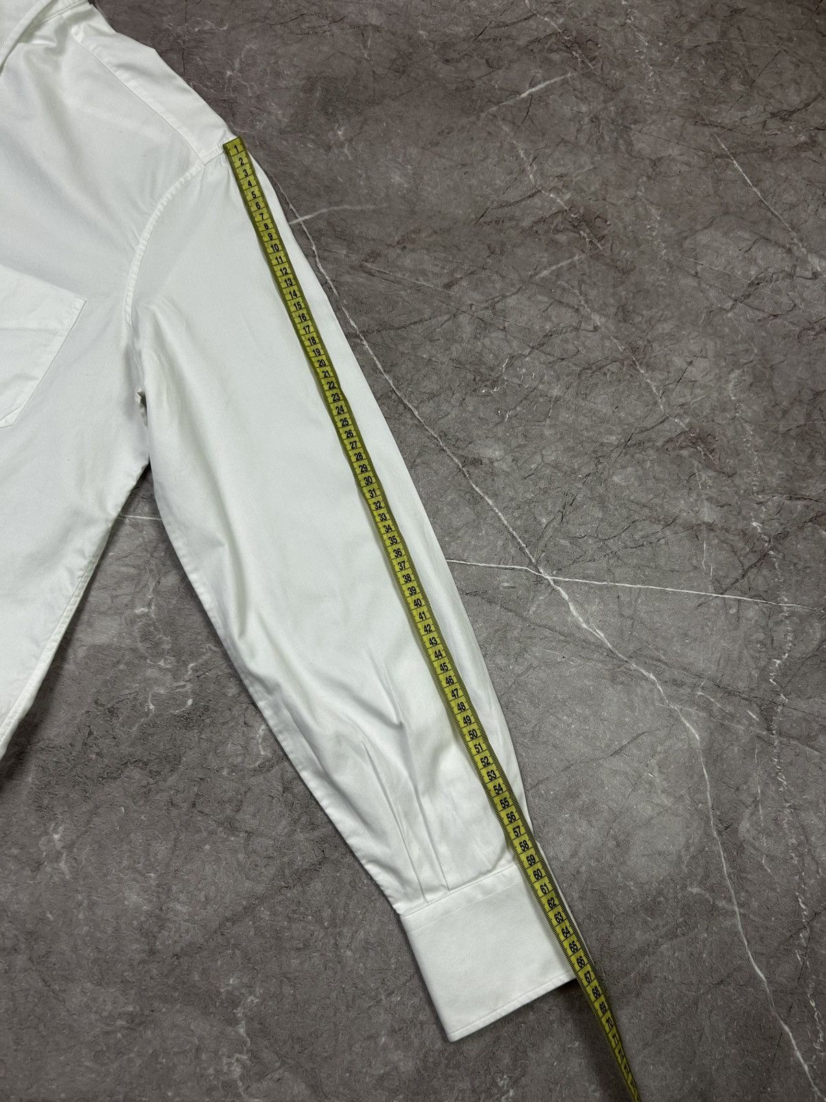 Brunello Cucinelli Brunello Cucinelli White Shirt Size L Size US L / EU 52-54 / 3 - 18 Thumbnail