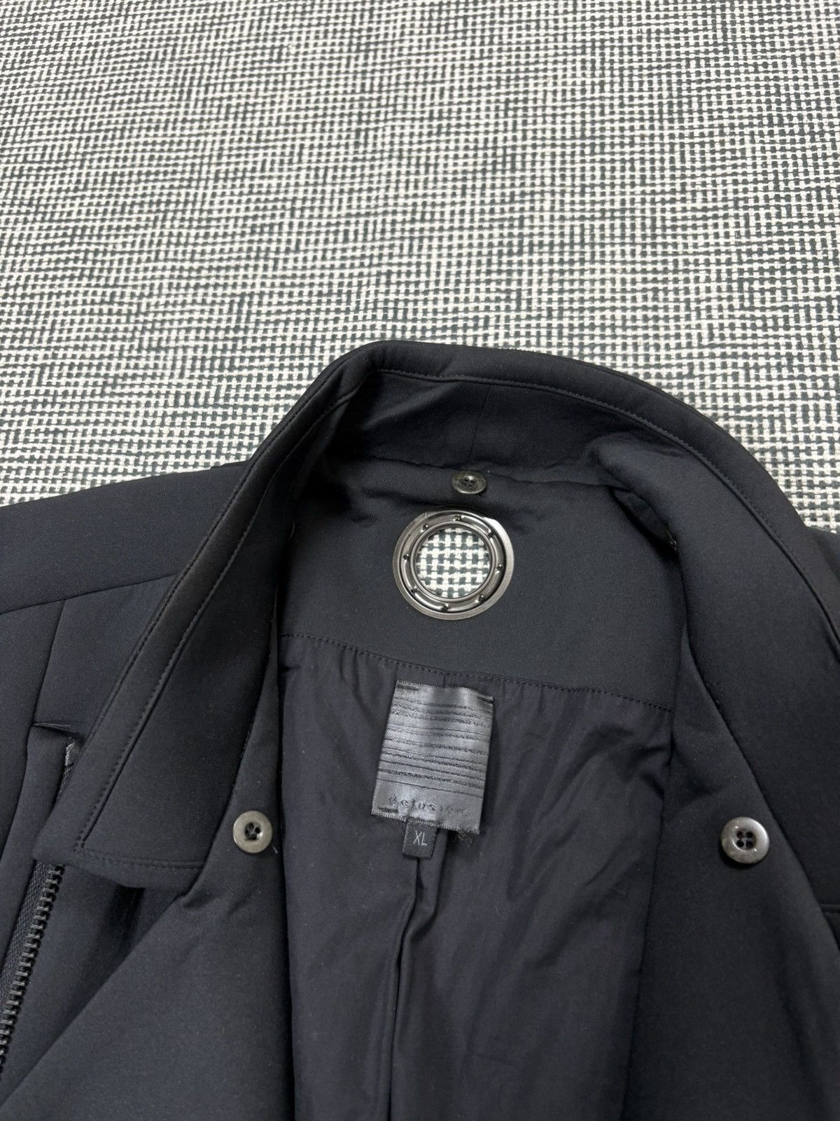 Delusion Avant Garde Delusion neoprene jacket asymmetric zip rare Size US XL / EU 56 / 4 - 5 Thumbnail
