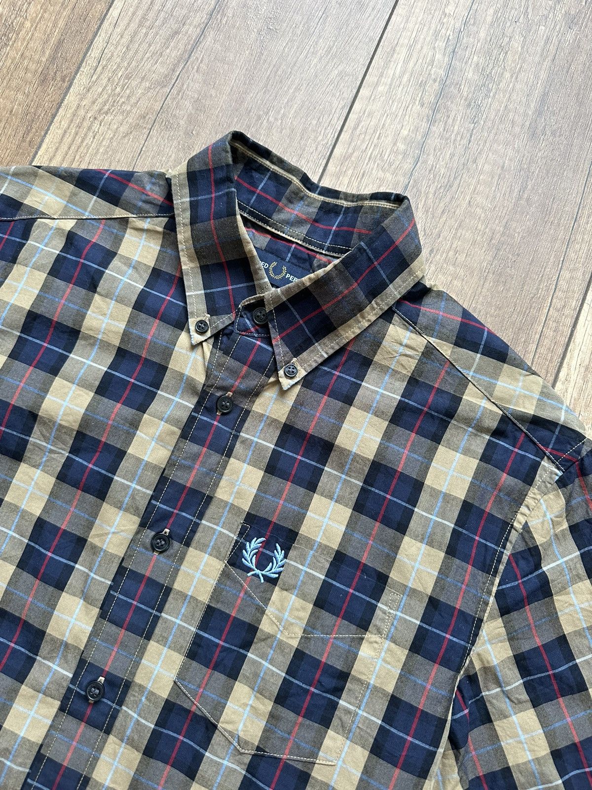 Fred Perry × Vintage Shirts Fred Perry short sleeve size S Size US S / EU 44-46 / 1 - 2 Thumbnail