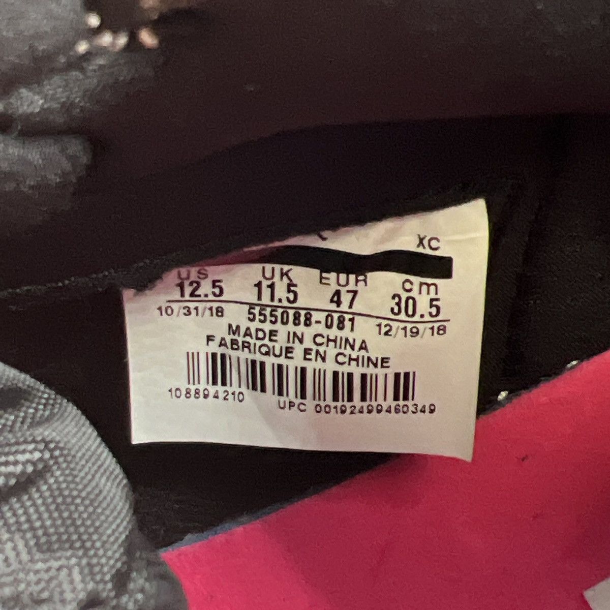 Nike Air Jordan 1 high crimson tint Size US 12.5 / EU 45-46 - 9 Thumbnail