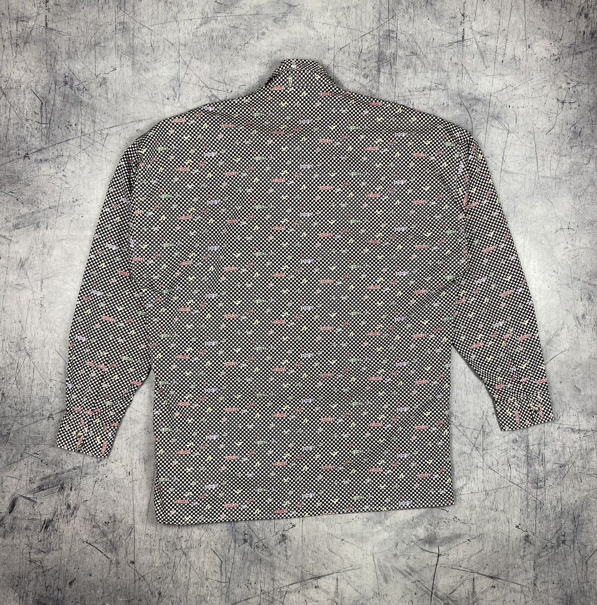 Versace Jeans Couture Versace Jeans Couture Checkerboard Medusa Button Up Shirt Size US M / EU 48-50 / 2 - 13 Thumbnail