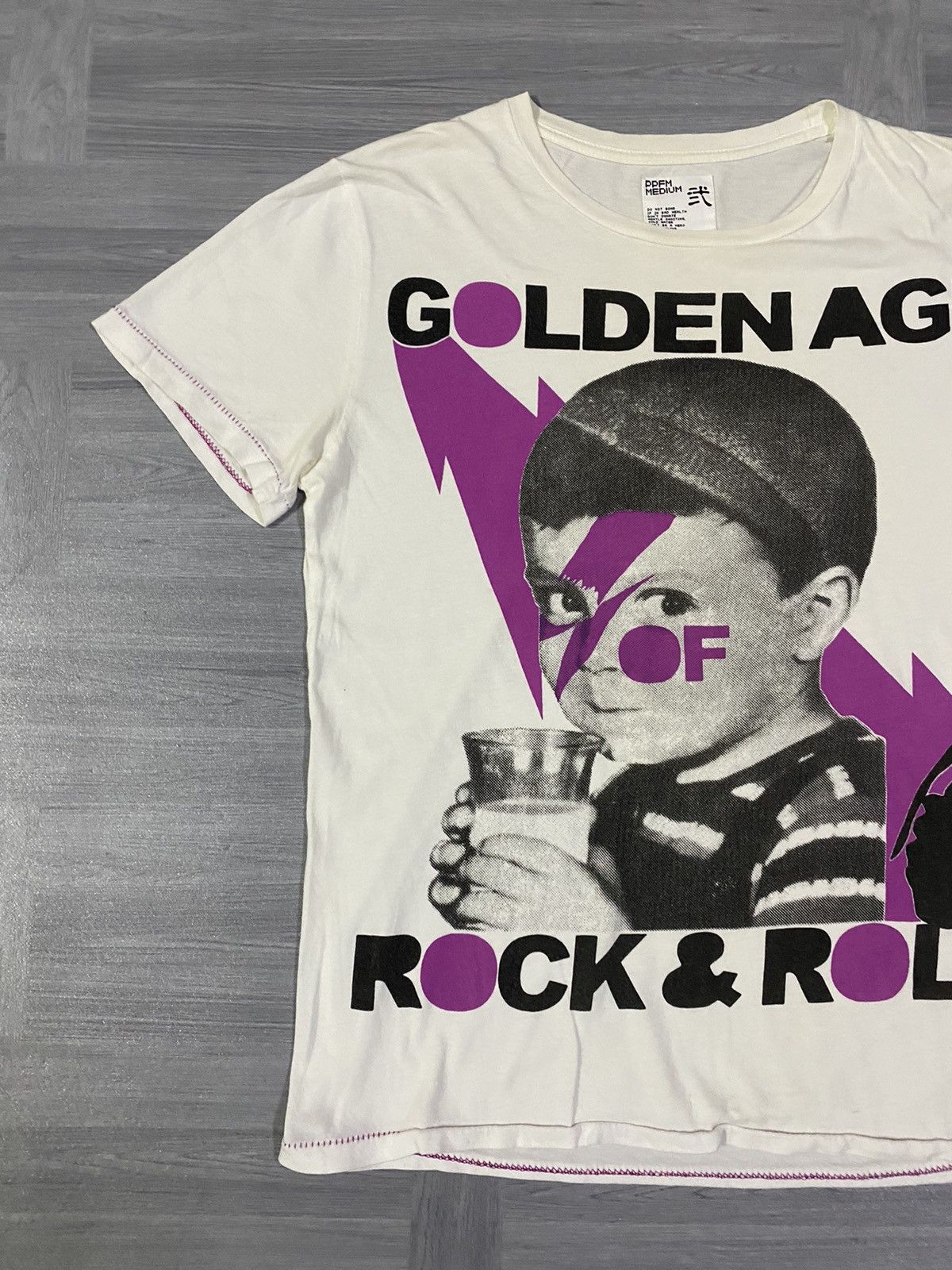 PPFM 2000s PPFM - Printed Baby Face T-Shirt Size US M / EU 48-50 / 2 - 6 Thumbnail