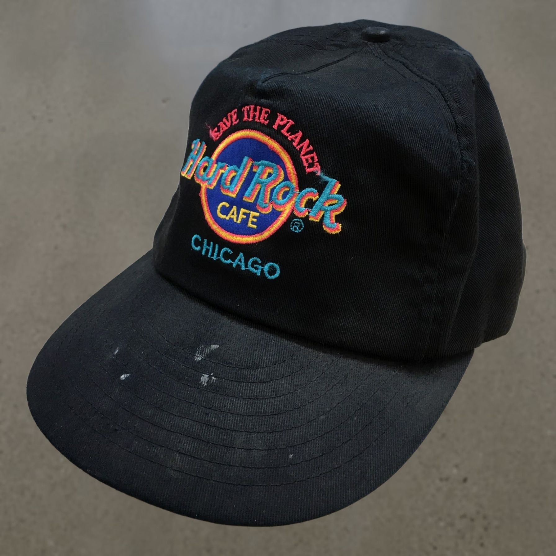 Hard Rock Cafe Hard Rock Cafe Baseball Cap Men Black OS Adjustable Curved Brim Embroidered Logo Size ONE SIZE - 1 Thumbnail