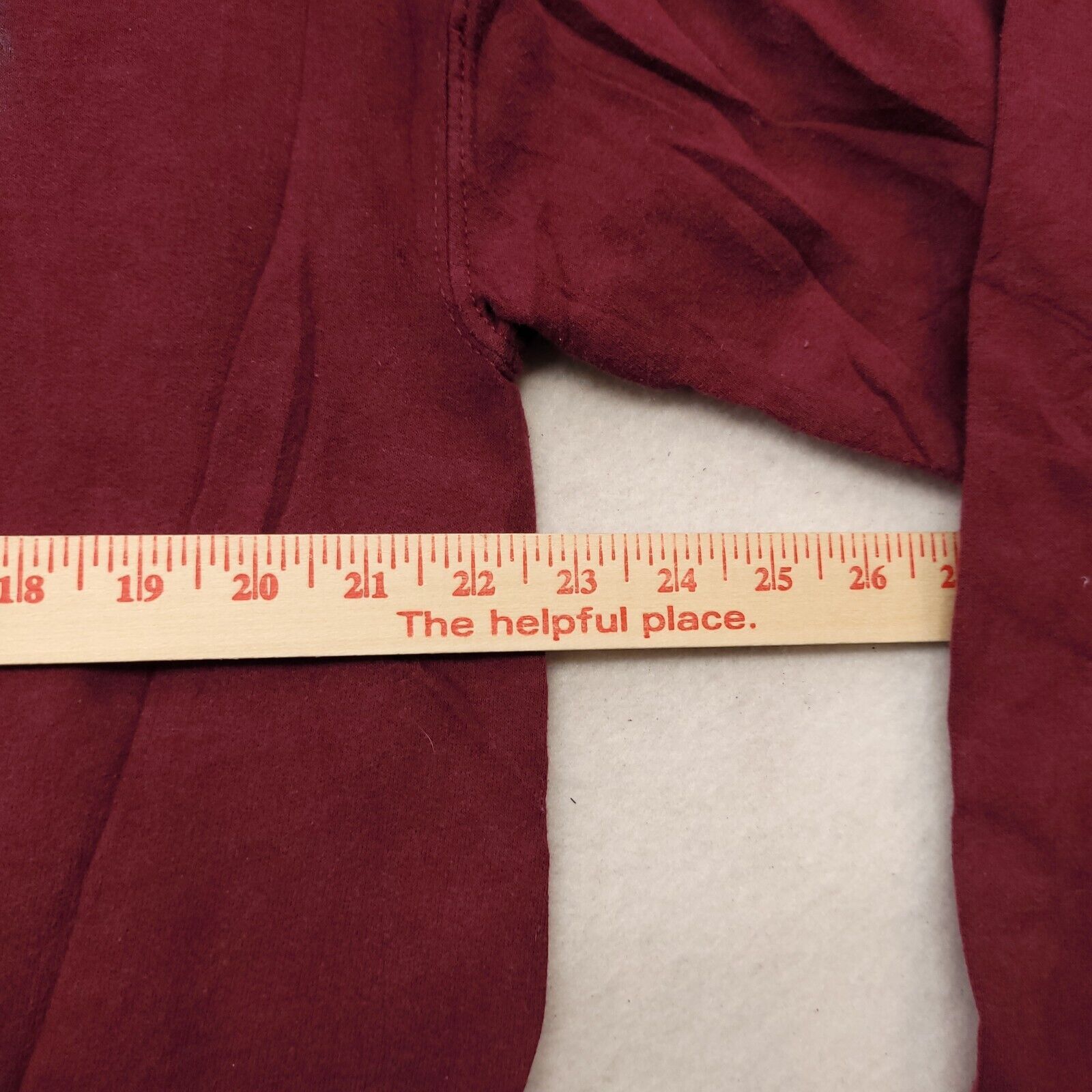 Jerzees Jerzees Bass Casual Pullover Sweatshirt Mens Size L Maroon Size US L / EU 52-54 / 3 - 8 Thumbnail