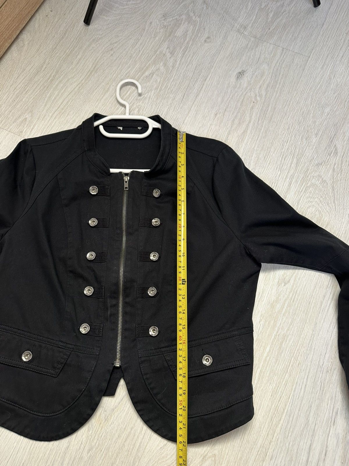 If Six Was Nine 2000s Distressed Gothic Napoleon Jacket LGB GOA Archive Vibe Size US M / EU 48-50 / 2 - 7 Thumbnail