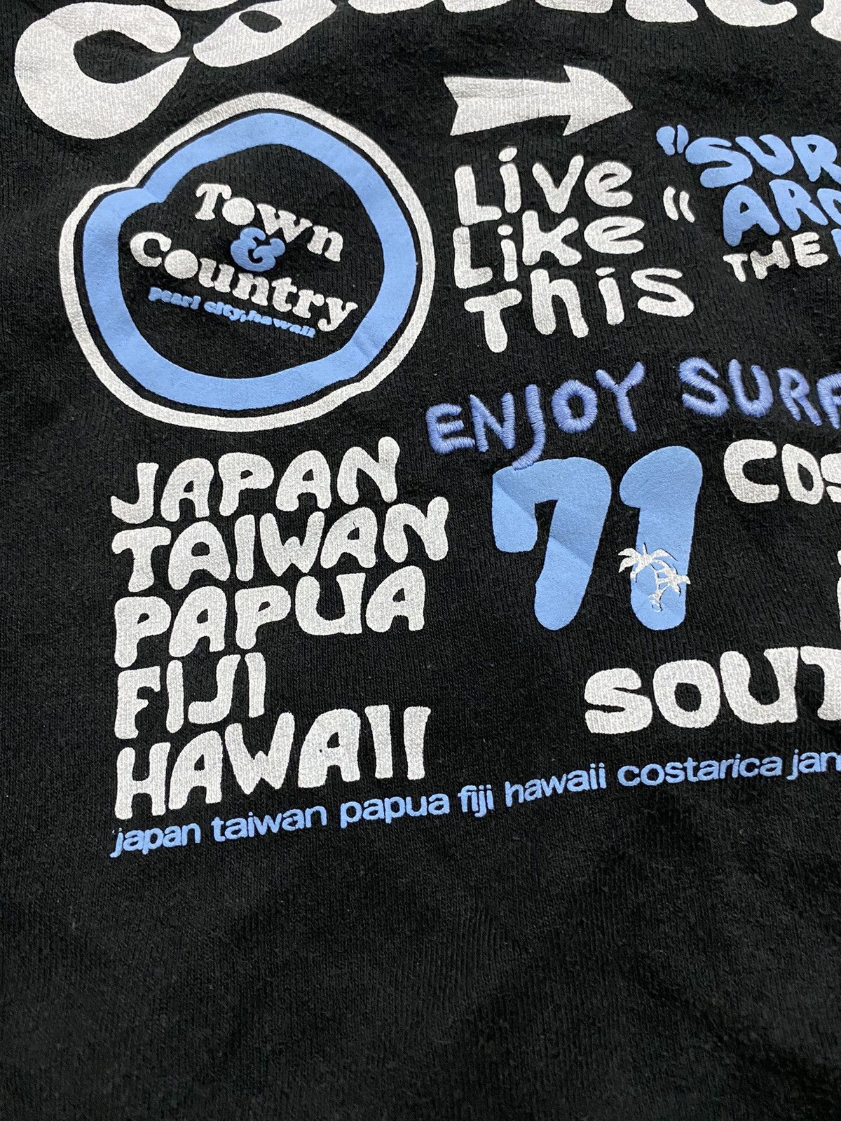 Japanese Brand Town & country surf fur hoodie ifsixwasnine styled Size US M / EU 48-50 / 2 - 4 Thumbnail