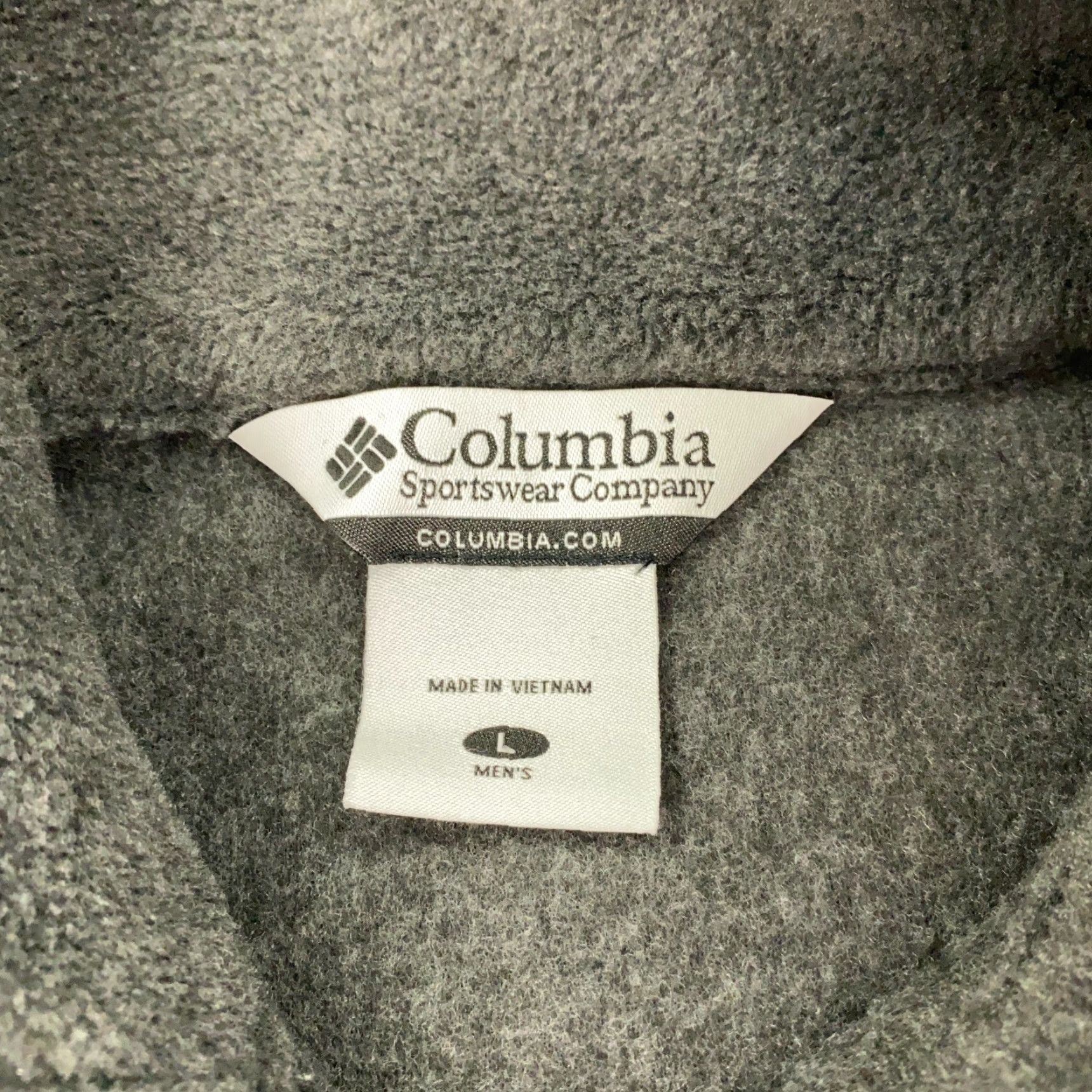 Vintage Columbia Vest Mens Large Gray Full Zip Fleece Pockets Lightweight Shirt Size US L / EU 52-54 / 3 - 6 Thumbnail