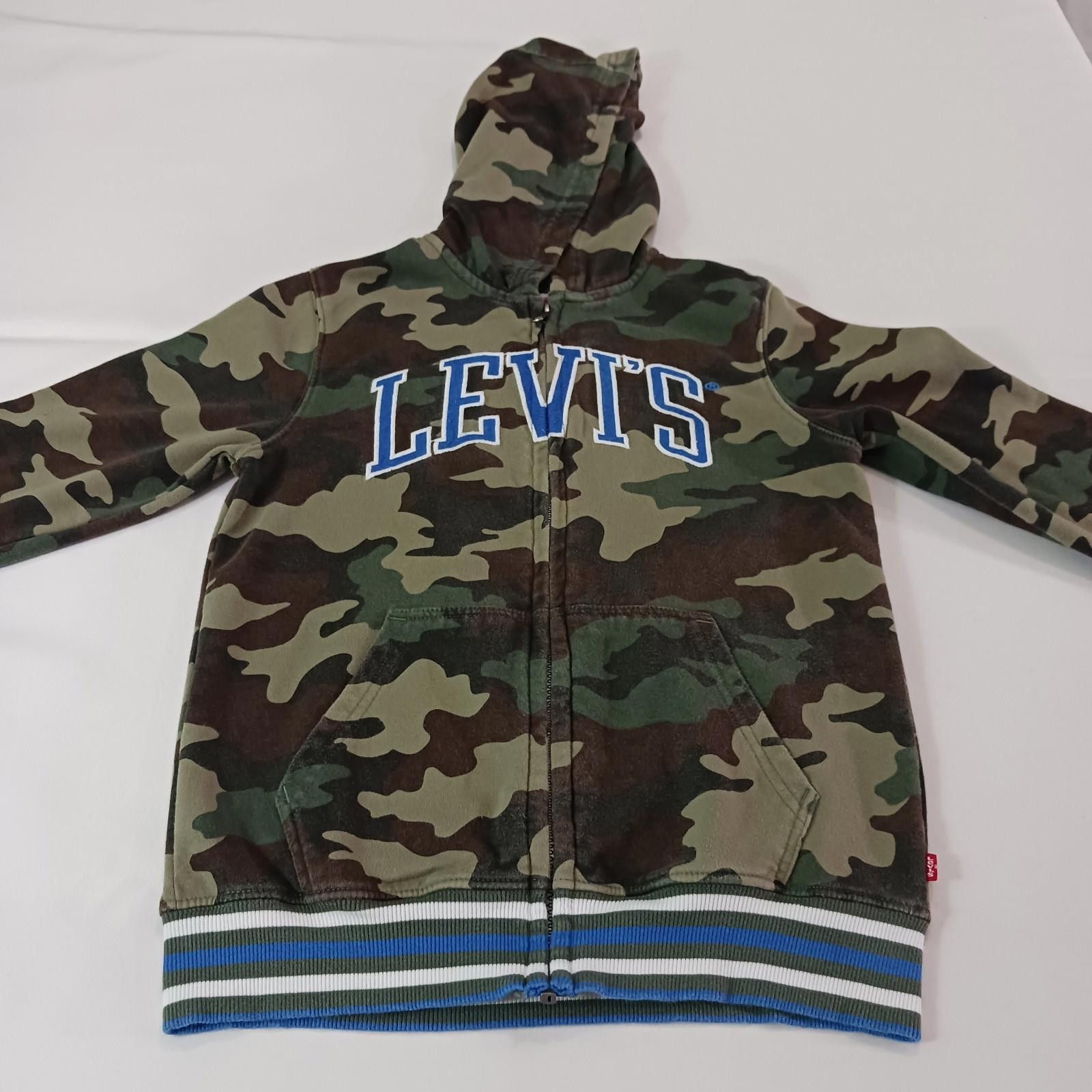 Levi's Levi's RN#81917 Men's Green Camo Full Zip Hoodie Jacket M Size US M / EU 48-50 / 2 - 9 Thumbnail