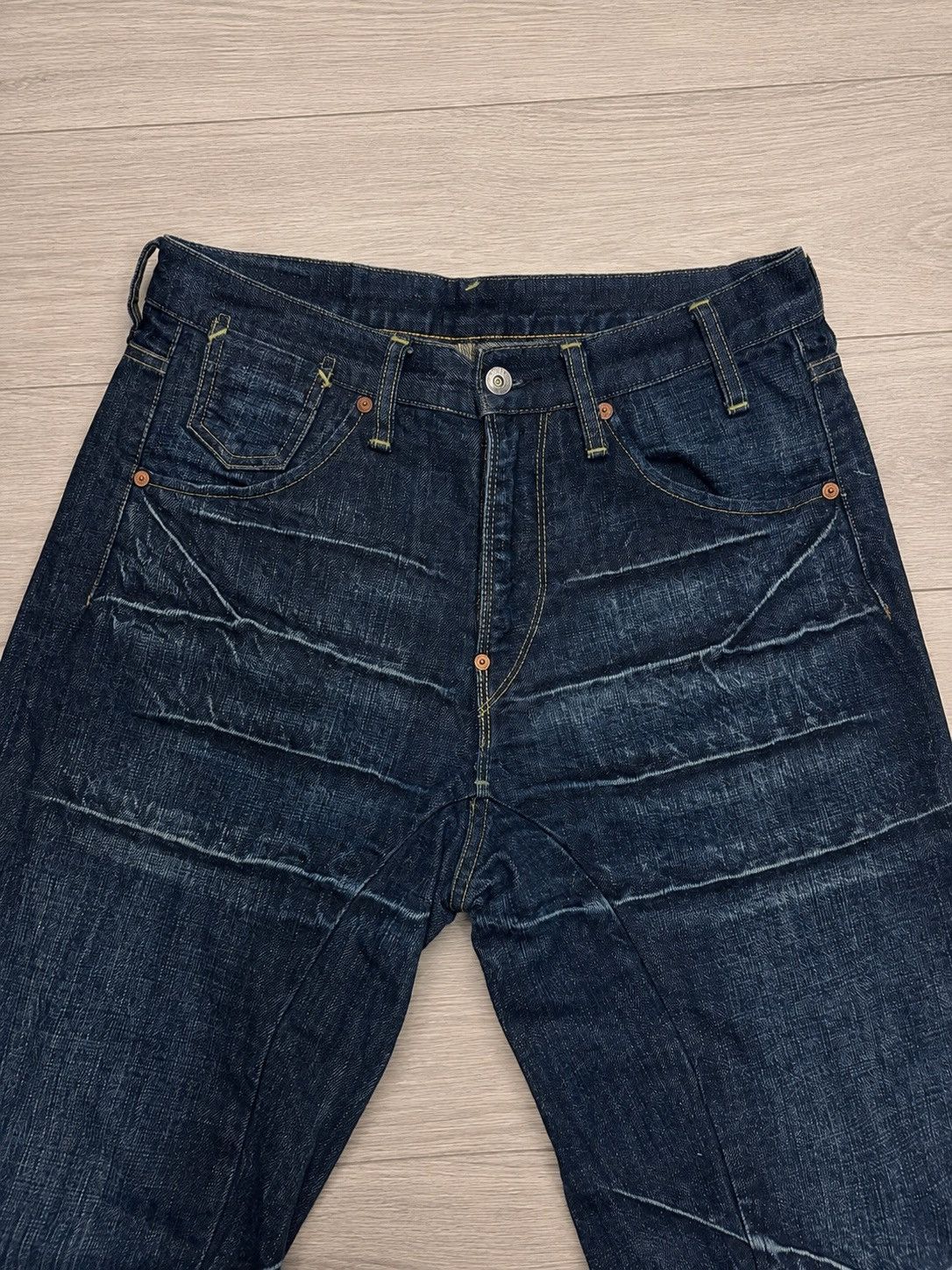 G-Star G-Star Raw A Crotch Jeans W32 L36 Dark Wash Y2K Rare Size US 32 / EU 48 - 3 Thumbnail
