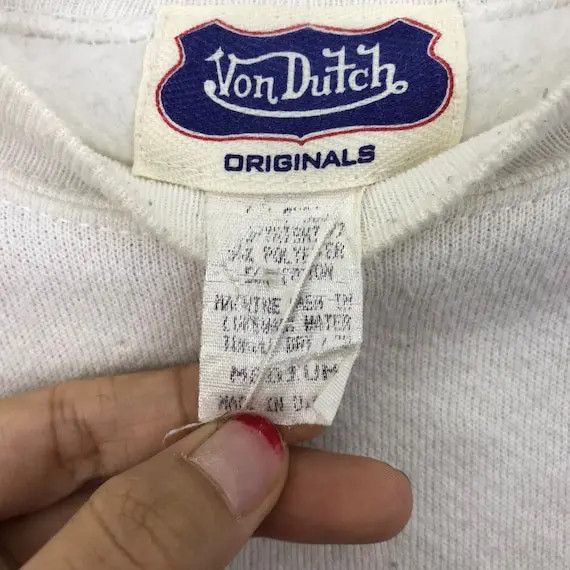 Von Dutch Vtg 90’ VON DUTCH Kustom Kulture Sweatshirt Kenny Howard Size US M / EU 48-50 / 2 - 6 Thumbnail