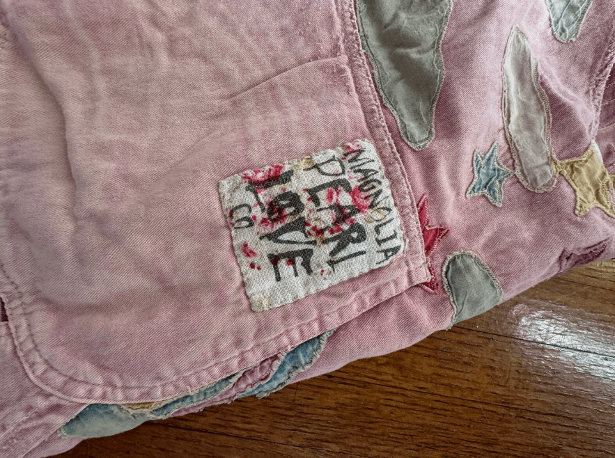 Magnolia Pearl Magnolia Pearl Appliqué Unicorn Overalls 037 Fairy OS Size 34" / US 12 / IT 48 - 5 Thumbnail