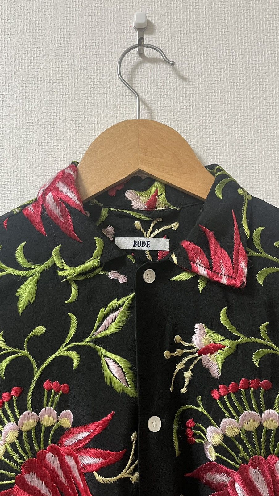 Bode Bode One-of-a-Kind Floral Fringe Shirt Size US S / EU 44-46 / 1 - 5 Thumbnail