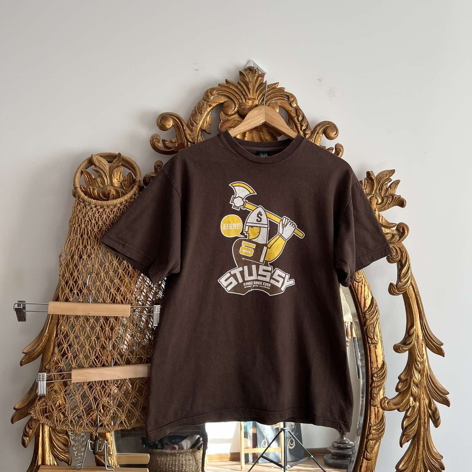 Stussy × Vintage RARE VINTAGE STUSSY T SHIRT TEE 90s SZ L Size US L / EU 52-54 / 3 - 1 Thumbnail