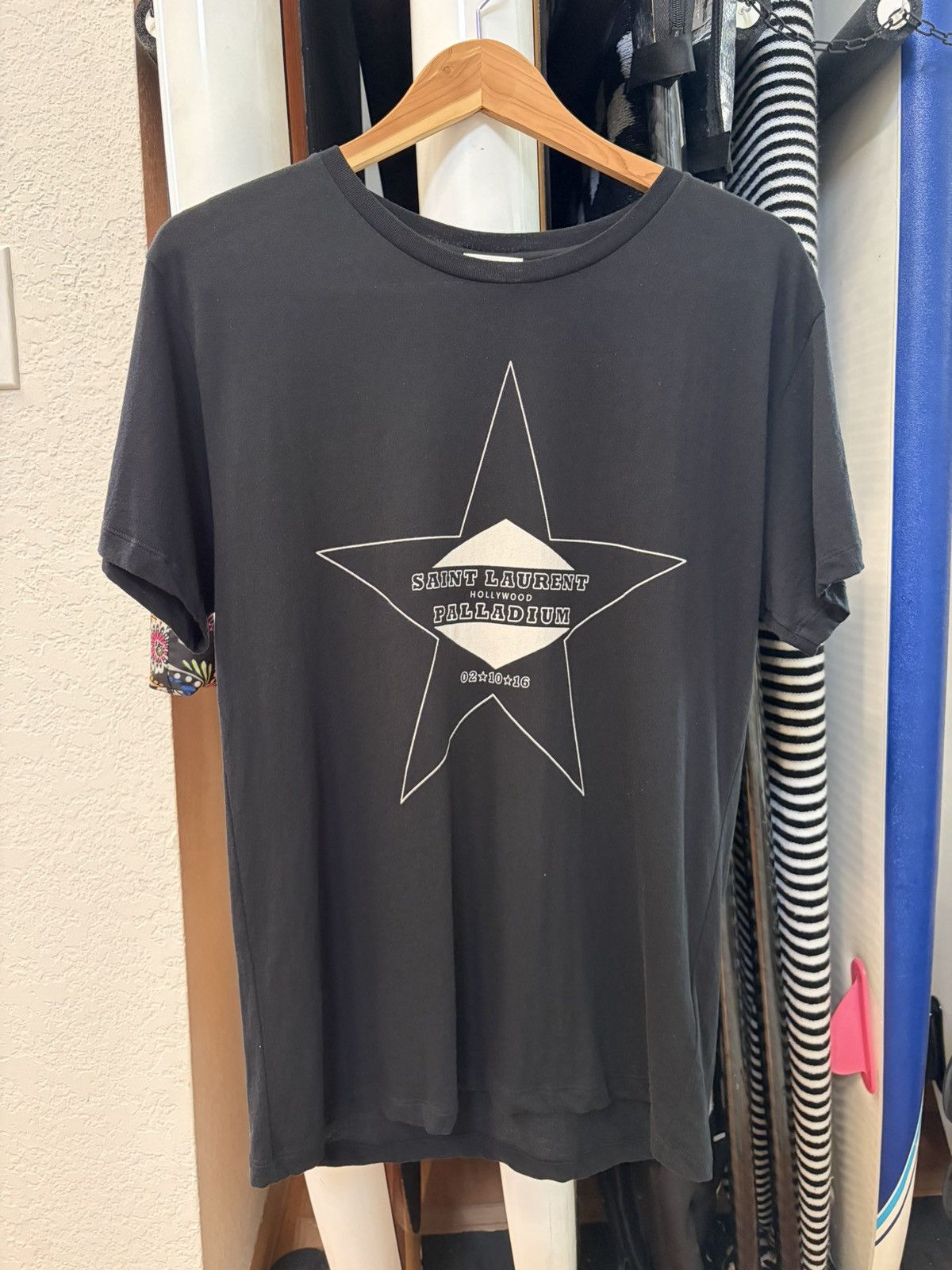 AW16 Hollywood Palladium Runway Hedi Slimane T shirt