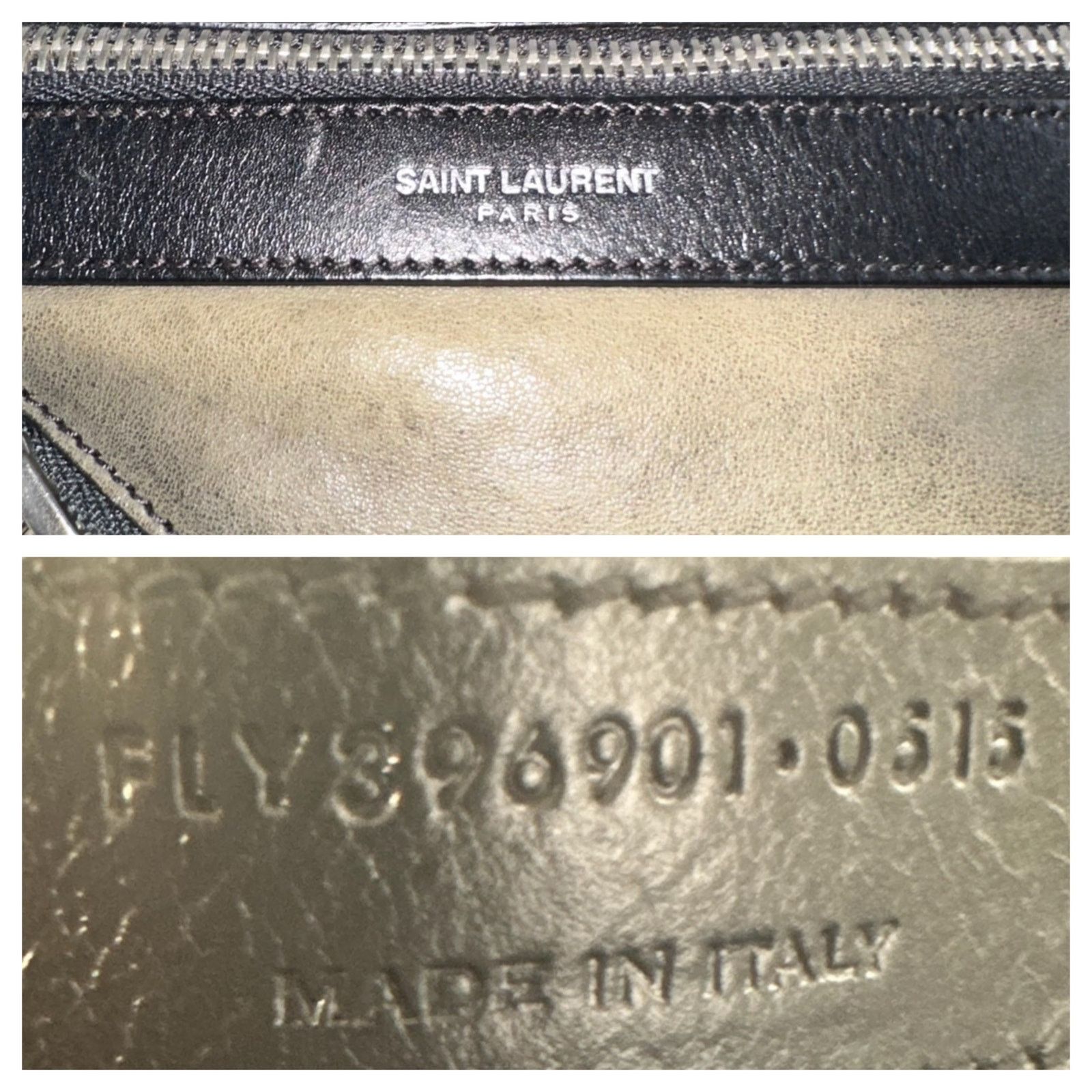 Yves Saint Laurent Saint Laurent Leather City Backpack Size ONE SIZE - 7 Thumbnail