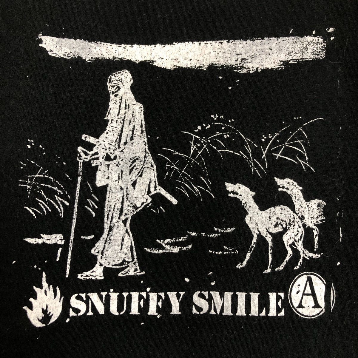 Vintage Vintage 90s Snuffy Smile Records T-Shirt Size US L / EU 52-54 / 3 - 2 Thumbnail