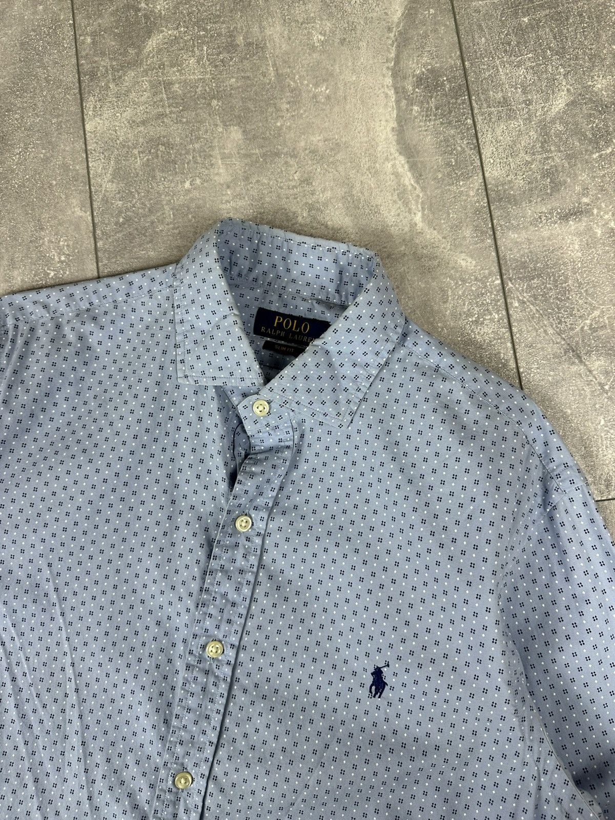 Polo Ralph Lauren Polo Rlaph Lauren Mens Blue Shirt Button Up Size US M / EU 48-50 / 2 - 9 Thumbnail