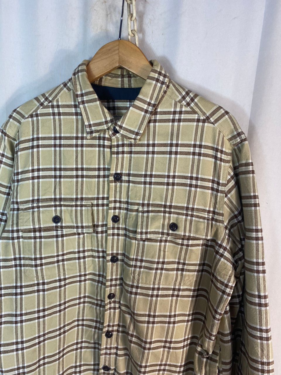 Flannel × L.L. Bean Vintage L.L bean button up flannel shirt Size US L / EU 52-54 / 3 - 4 Thumbnail