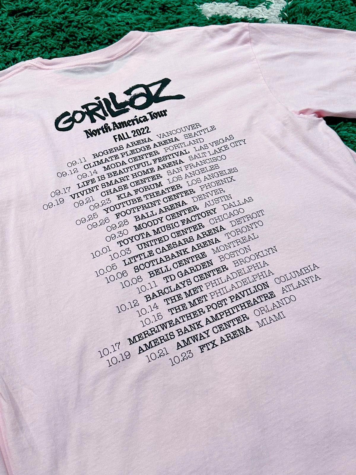 Band Tees Gorillaz North America Tour Tee Size XL Size US XL / EU 56 / 4 - 5 Thumbnail