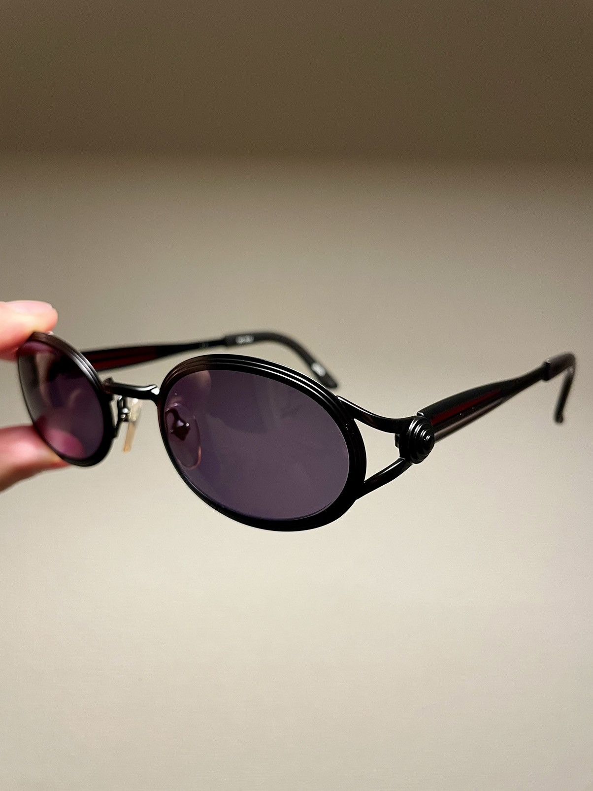 Jean Paul Gaultier Jean Paul Gaultier ANTIQUE STYLE STEAMPUNK SUNGLASSES Size ONE SIZE - 1 Thumbnail