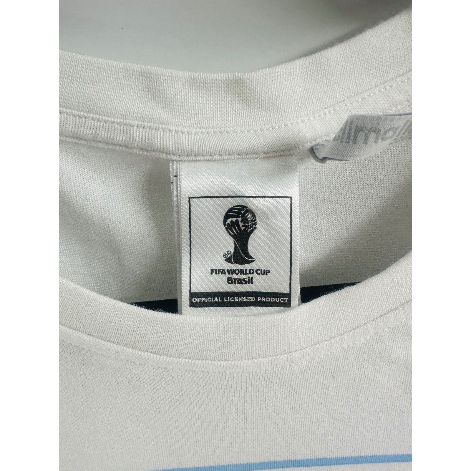 Adidas Adidas Argentina FIFA World Cup Brazil Graphic Tee Mens Tee Size US M / EU 48-50 / 2 - 3 Thumbnail
