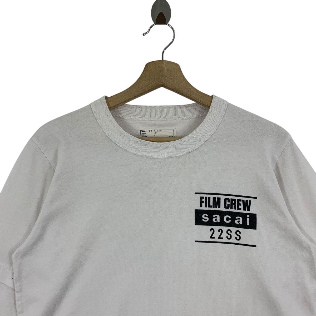 Japanese Brand × Sacai SACAI Film Crew double exposure printed long sleeve tee Size US M / EU 48-50 / 2 - 2 Thumbnail