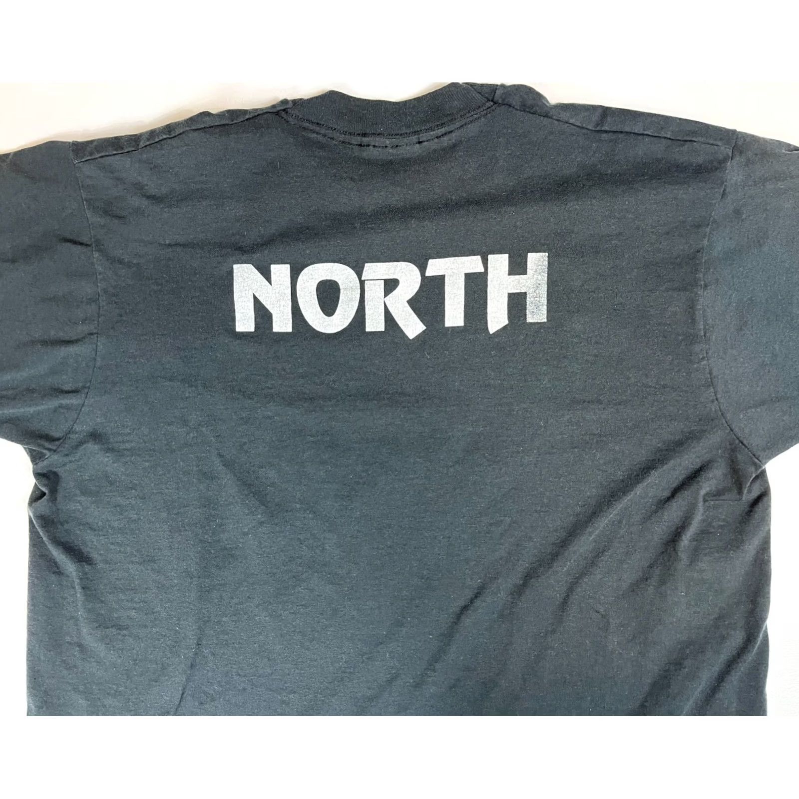 Vintage VINTAGE Columbia National Bank of Chicago T-Shirt Double-Sided XL Mens 90s Black Screen Stars Best Size XL Size US XL / EU 56 / 4 - 4 Thumbnail