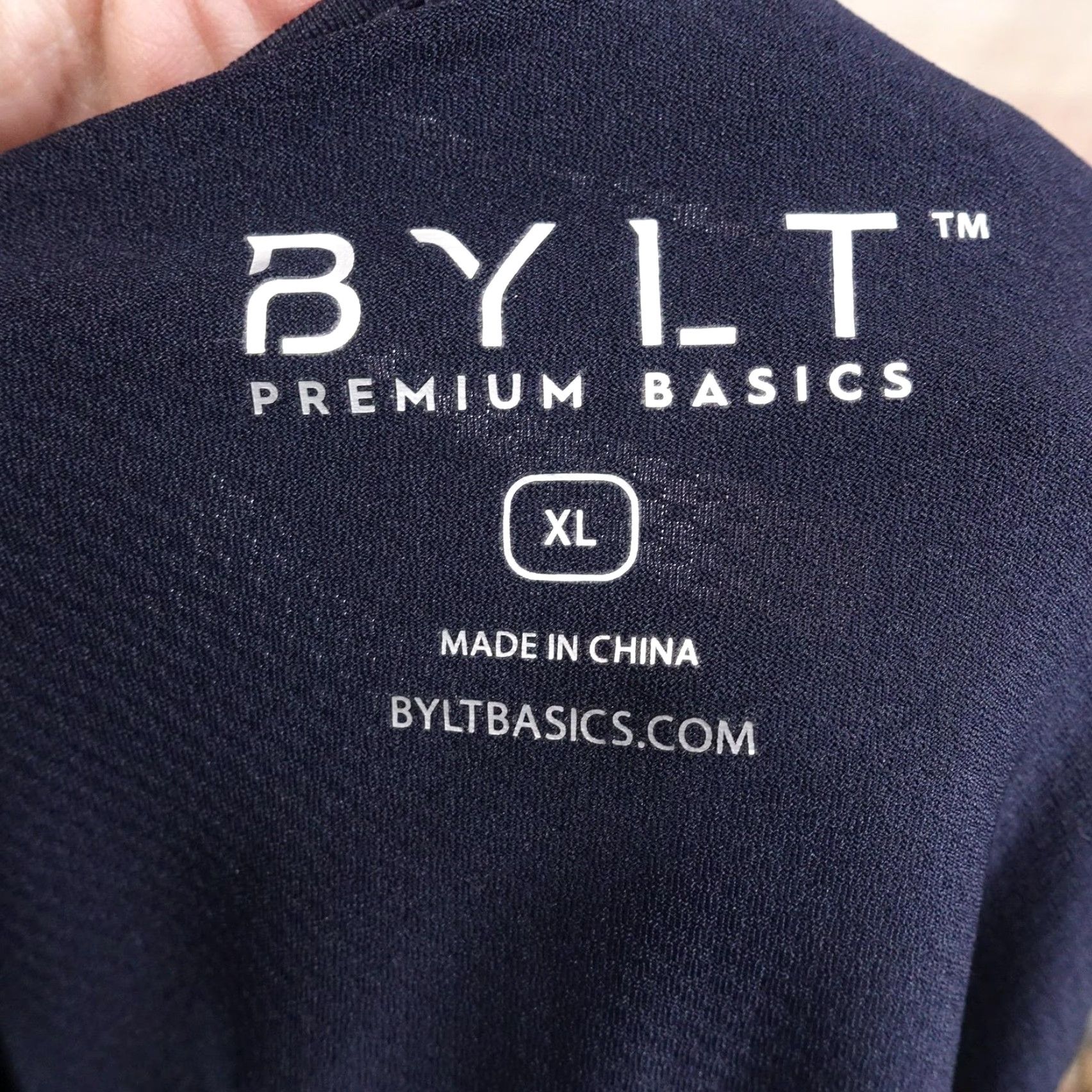 Asics BYLT Premium Basics Shirt Mens XL Blue Lightweight Gym & Training Tee Size US XL / EU 56 / 4 - 7 Thumbnail